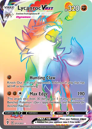Lycanroc VMAX #213