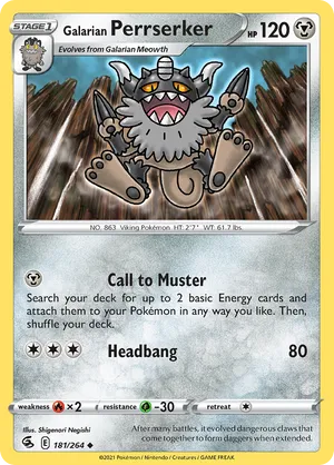 Galarian Perrserker #181