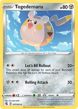 Togedemaru #187