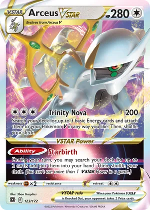 Arceus VSTAR #123