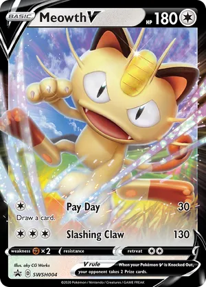 Meowth V SWSH004