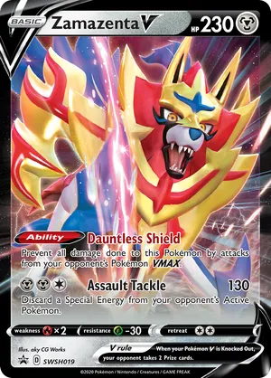 Zamazenta V SWSH019