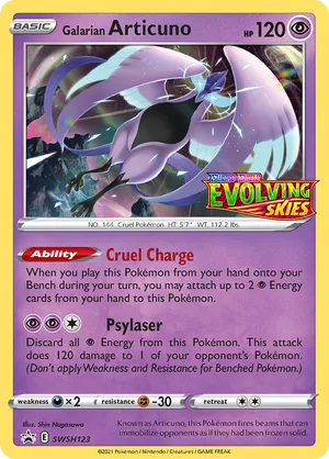 Galarian Articuno SWSH123