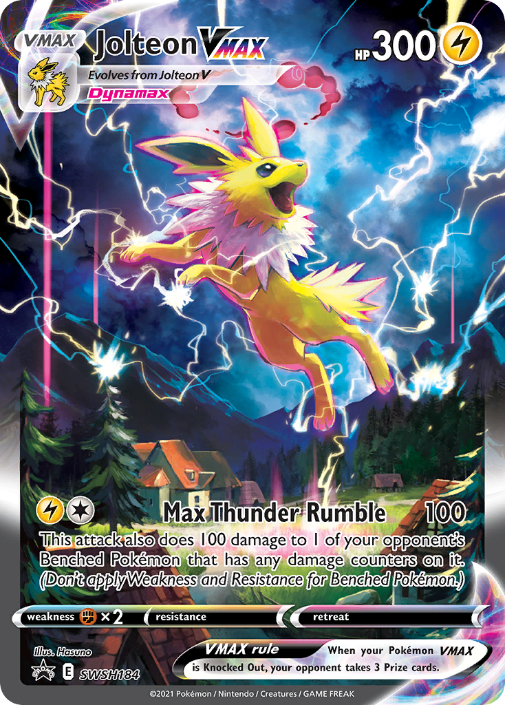 Jolteon VMAX SWSH184
