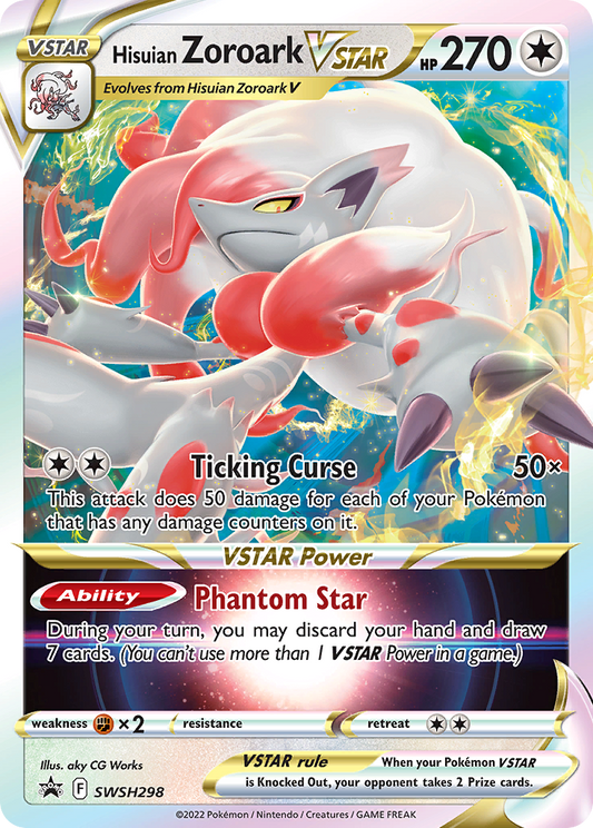 Hisuian Zoroark VSTAR SWSH298