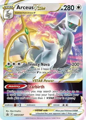 Arceus VSTAR SWSH307